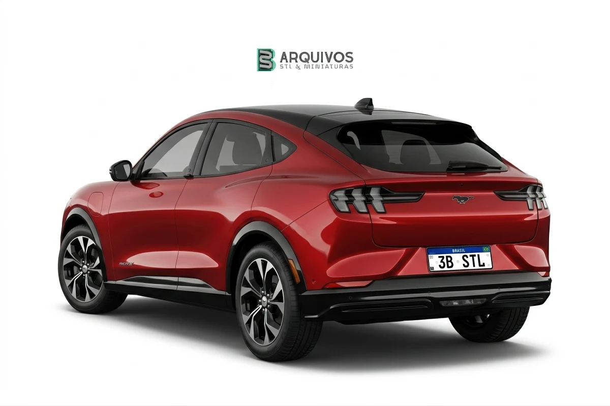 Modelo 3D STL - Ford Mustang MACH-E 2021 — foto 5